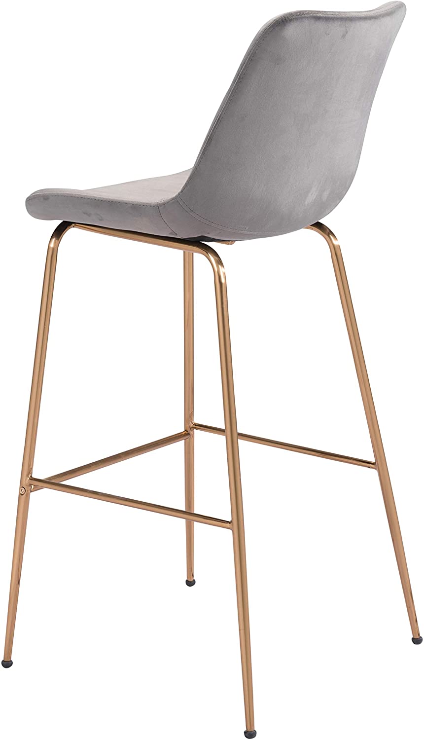 Billinton Bar Chair - Grey/Gold