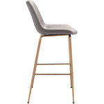 Billinton Bar Chair - Grey/Gold