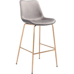 Billinton Bar Chair - Grey/Gold