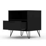 Nuuk I Night Table - Black