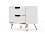 Nuuk II Night Table - White
