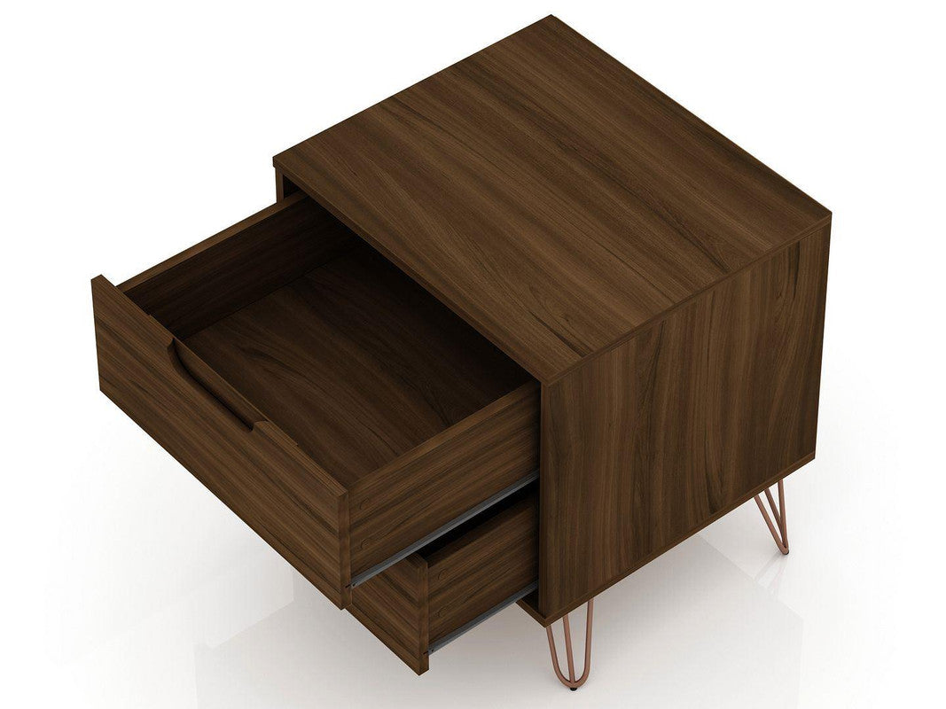 Nuuk II Night Table - Brown
