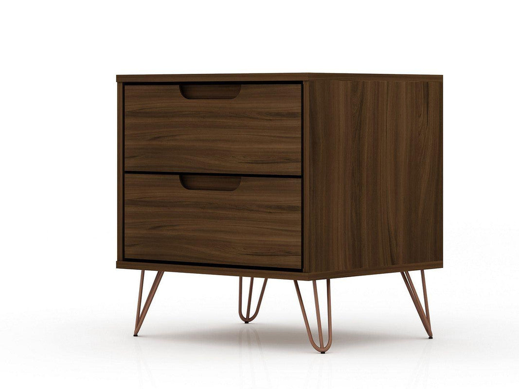 Nuuk II Night Table - Brown