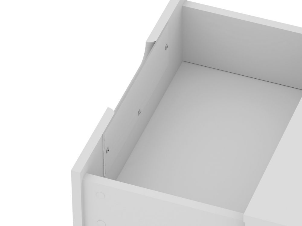 Nuuk II Night Table - White