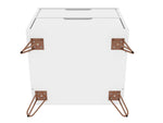 Nuuk II Night Table - White