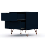 Nuuk II Night Table - Midnight Blue