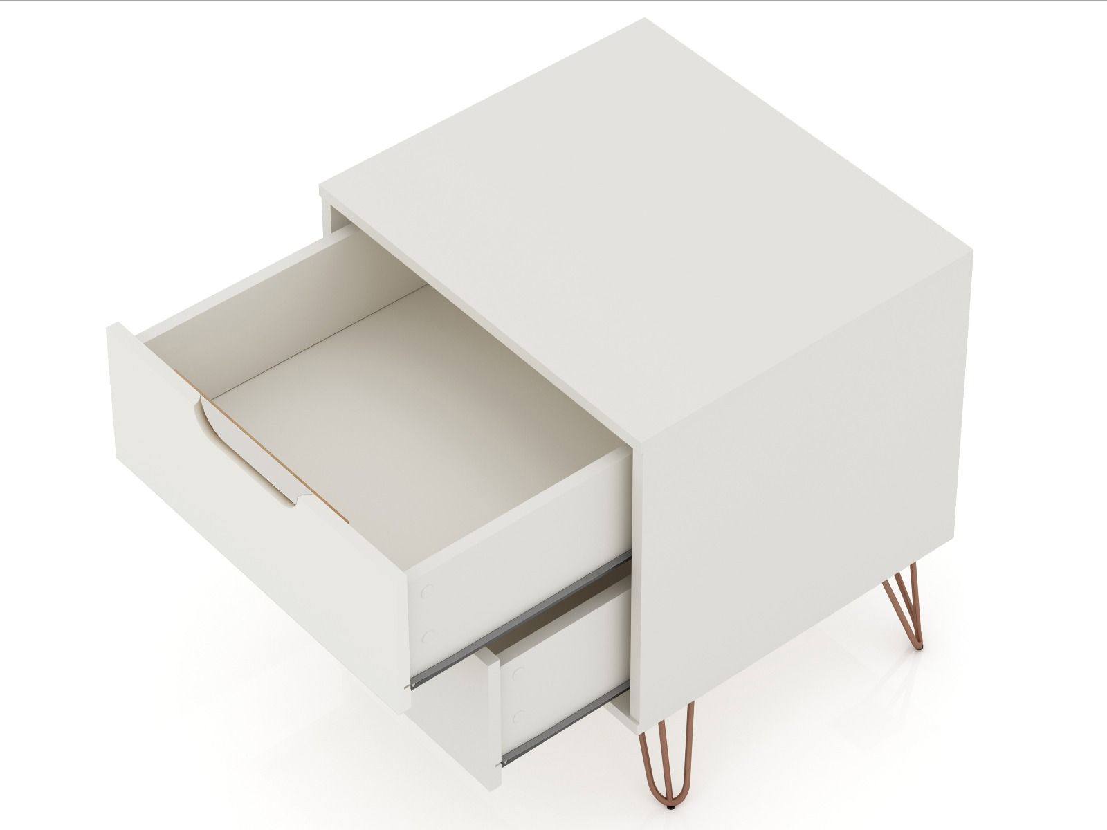 Nuuk II Night Table - Off White