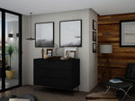 Nuuk 3-Drawer Dresser - Black