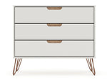 Nuuk 3-Drawer Dresser - Off White/Nature
