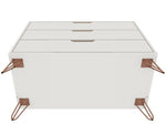 Nuuk 3-Drawer Dresser - Off White/Nature