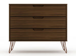 Nuuk 3-Drawer Dresser - Brown