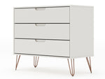 Nuuk 3-Drawer Dresser - Off White