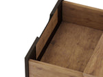 Nuuk 3-Drawer Dresser and Night Table Set - Nature/Textured Grey