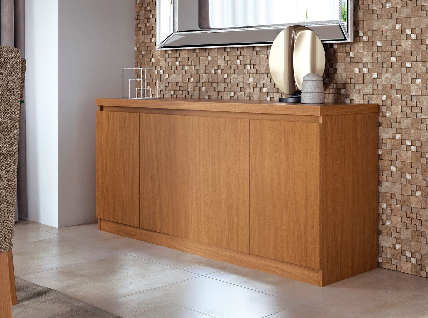 Brylle I Sideboard - Maple Cream