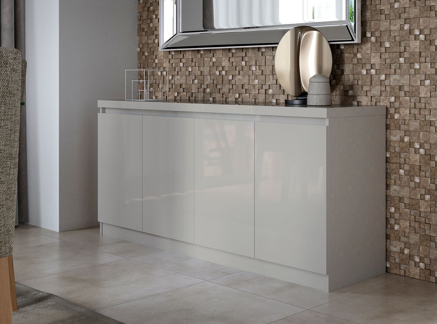 Brylle I Sideboard - Off White