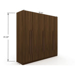 Radfeld 6-Door Wardrobe - Brown