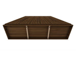 Radfeld 6-Door Wardrobe - Brown