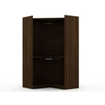 Oulu Open Corner Wardrobe - Brown