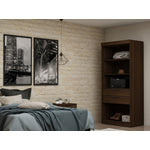 Oulu Open Sectional Wardrobe - Brown