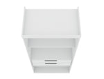 Oulu Open Sectional Wardrobe - White