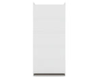 Oulu Open Sectional Wardrobe - White