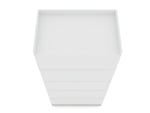 Oulu Open Sectional Wardrobe - White