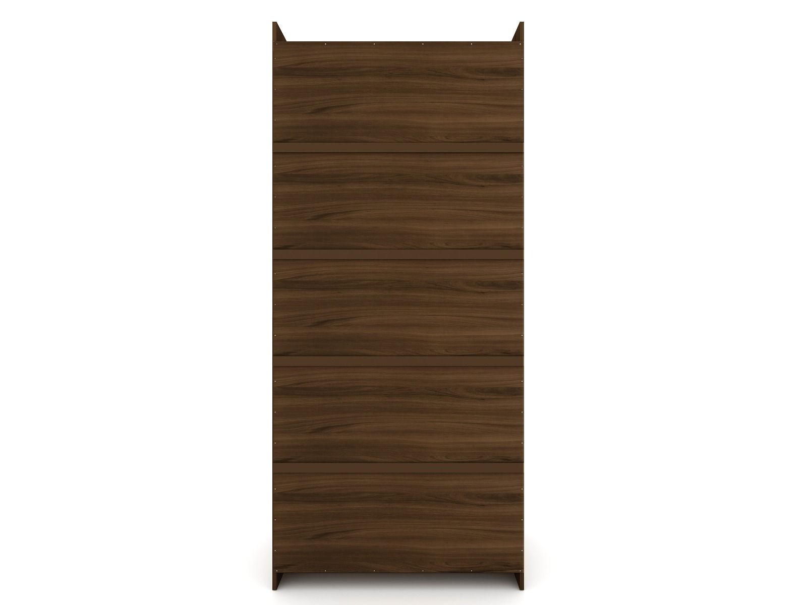 Oulu Open Sectional Wardrobe - Brown
