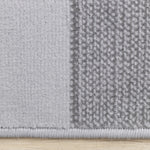 Functional Contemporary Area Rug - Grey - 5' X 8'