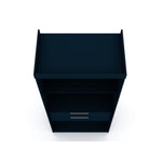 Oulu 2-Piece Open Sectional Wardrobe - Midnight Blue
