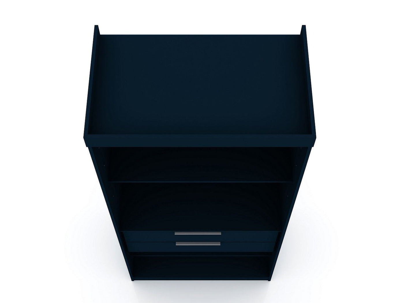 Oulu 2-Piece Open Sectional Wardrobe - Midnight Blue