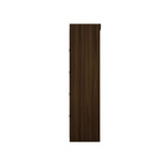 Oulu 2-Piece Open Sectional Wardrobe - Brown