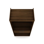 Oulu 2-Piece Open Sectional Wardrobe - Brown
