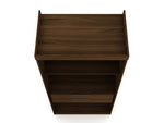 Oulu 2-Piece Open Sectional Wardrobe - Brown