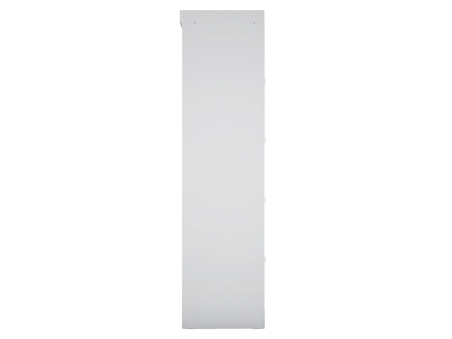 Oulu 3-Piece Open Sectional Wardrobe - White