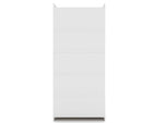Oulu 3-Piece Open Sectional Wardrobe - White
