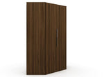 Oulu Corner Wardrobe - Brown