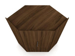 Oulu Corner Wardrobe - Brown