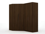 Oulu 2-Piece Modular Corner Wardrobe - Brown