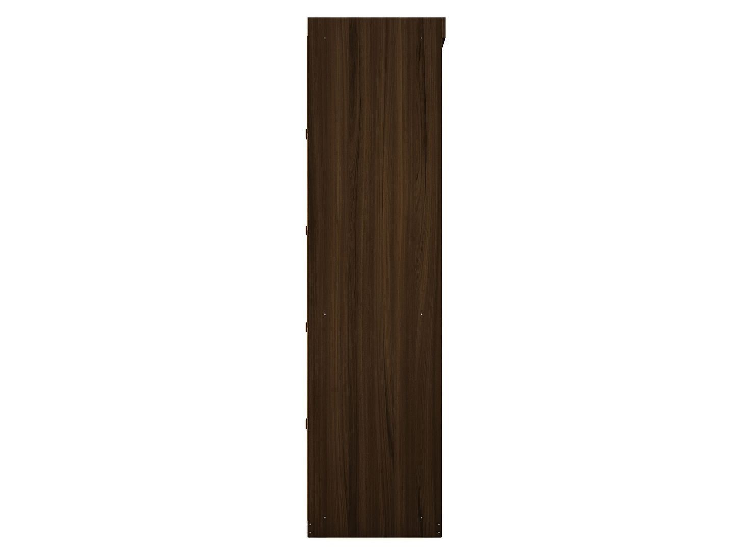 Oulu 2-Piece Modular Corner Wardrobe - Brown