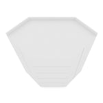 Oulu 3-Piece Modular Corner Wardrobe - White