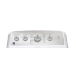 GE White Top-Load Washer (4.9 Cu. Ft.) & GE White Gas Dryer with SaniFresh Cycle (7.2 Cu. Ft.) - GTW451BMRWS/GTD45GBMRWS