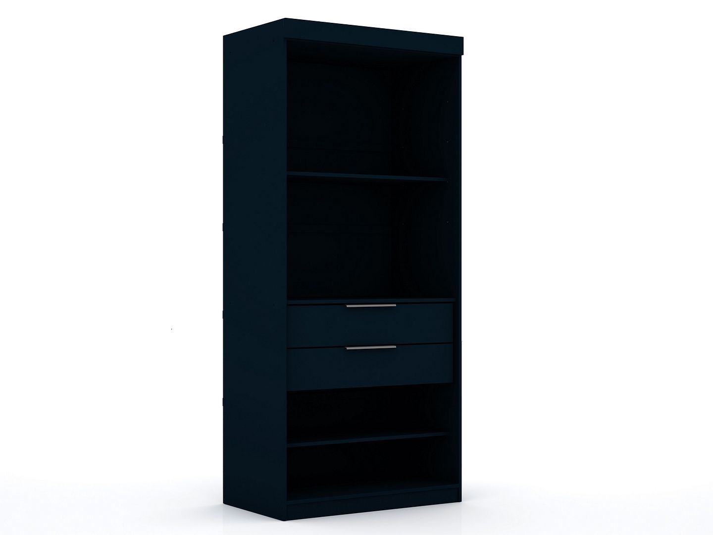 Oulu 2-Piece Modular Wardrobe - Midnight Blue