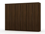 Oulu 3-Piece Modular Wardrobe - Brown