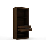 Oulu 3-Piece Modular Wardrobe - Brown