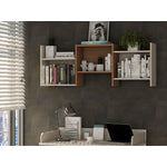 Applesham Accent Shelves - Off White/Maple Cream