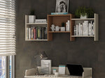 Applesham Accent Shelves - Off White/Maple Cream
