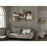 Applesham Accent Shelves - Off White/Maple Cream