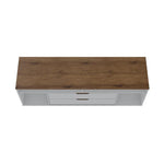 Nuuk TV Stand - Off White/Nature