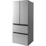 Haier Fingerprint Resistant Stainless Steel 4-Door French-Door Refrigerator (14.5 cu ft)- QJS15HYRFS