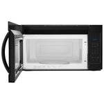 Whirlpool Black Over-the-Range Microwave and Hood Combination (1.7 Cu.Ft.) -YWMH31017HB
